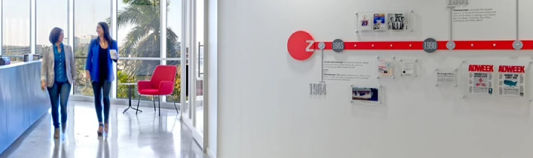 Business Continuity - People walking in hallway at Zimmerman